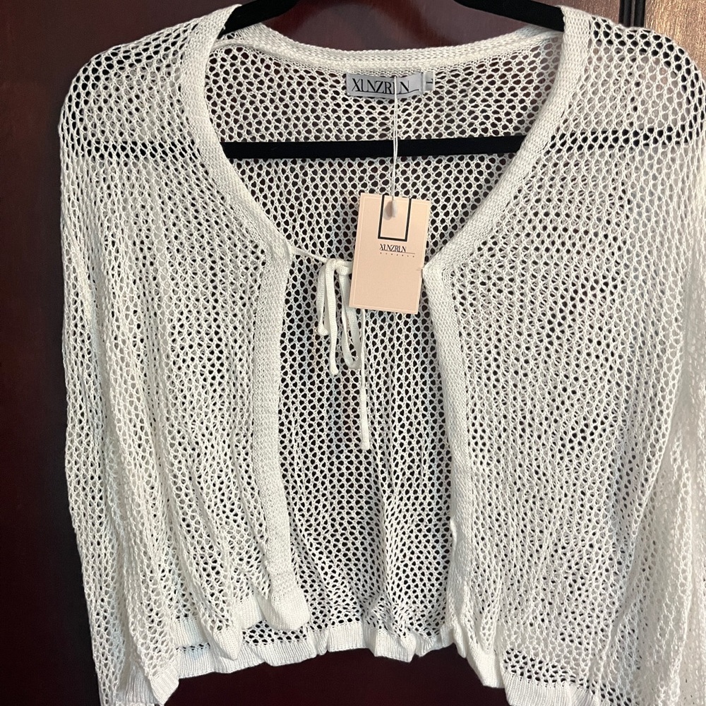 Alviero Martini Cream Knit Sweater